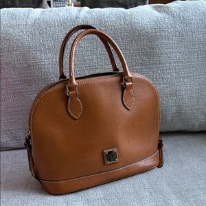 Brown Leather Handbag